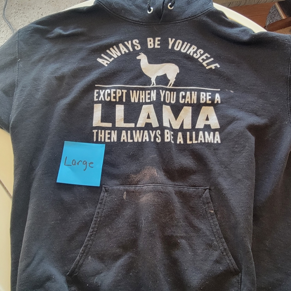 Llama sweatshirt